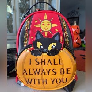 Loungefly Hocus Pocus Binx Backpack (includes matching wallet)
